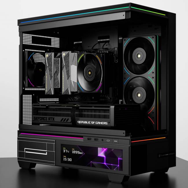 Кулер для процессора Thermalright RP130-U-BL — для бизнеса и офиса Кулер для процессора Thermalright RP130-U-BL — для бизнеса и офиса