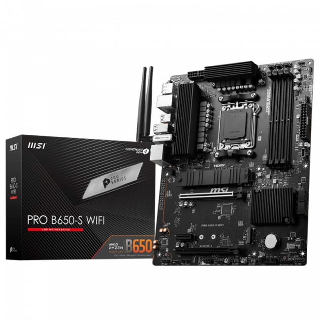 Материнская плата MSI PRO B650-S WIFI — для бизнеса и офиса