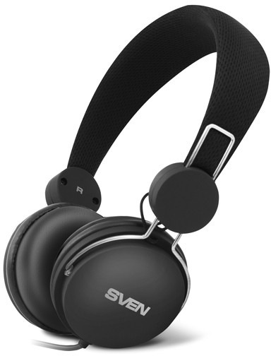 Мультимедийные стереонаушники с микрофоном SVEN AP-320M, черный Sven AP-320M