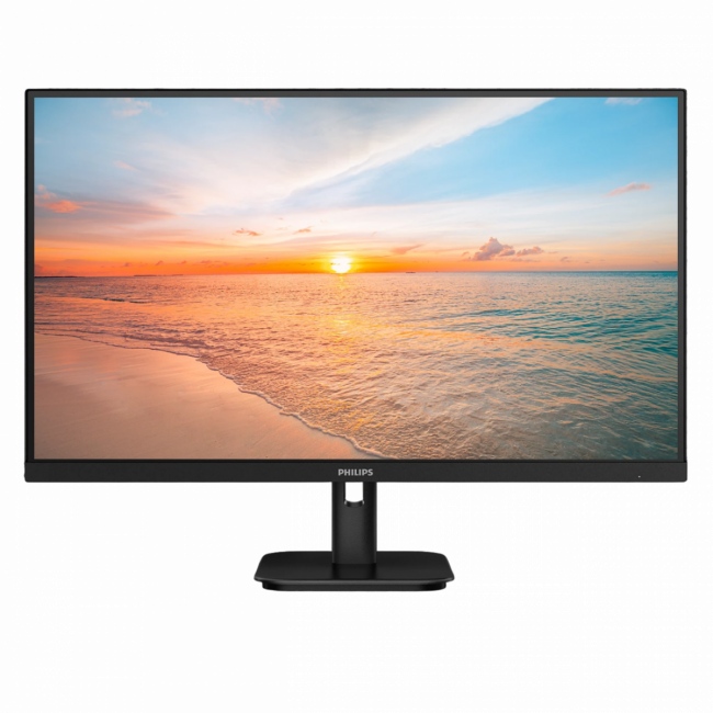 Монитор Philips 27E1N1800A 27'', 3840x2160, IPS, 60hz, 10M:1, 350cd, 4ms, 2xHDMI 2.0, DP 1.4, VESA, 3Y, Black Philips 27E1N1800A — для бизнеса и офиса