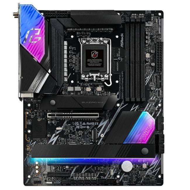 Материнская плата ASRock Z890 LIGHTNING WIFI — для бизнеса и офиса Материнская плата ASRock Z890 LIGHTNING WIFI — для бизнеса и офиса
