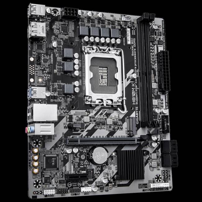 Материнская плата Gigabyte H810M K — для бизнеса и офиса