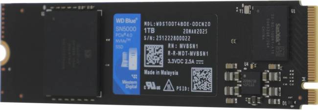 Накопитель SSD WD WDS100T4B0E — для бизнеса и офиса Накопитель SSD WD WDS100T4B0E — для бизнеса и офиса