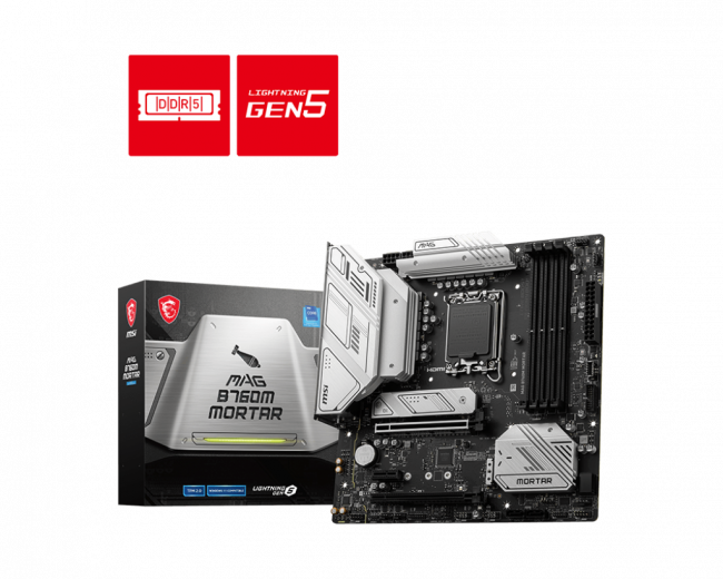 Материнская плата MSI MAG B760M MORTAR — для бизнеса и офиса