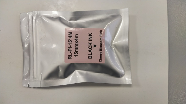 Лента Ninestar Information Technology Co RL-Pl-15x4M-BK/CP-110HW