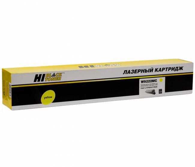 Тонер-картридж Hi-Black (HB-W9222MC) для HP CLJ E78223/E78228, Y, 20K — для бизнеса и офиса