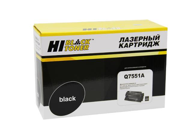 Картридж Hi-Black (HB-Q7551A) для HP LJ P3005/M3027MFP/M3035MFP, 6,5K — для бизнеса и офиса