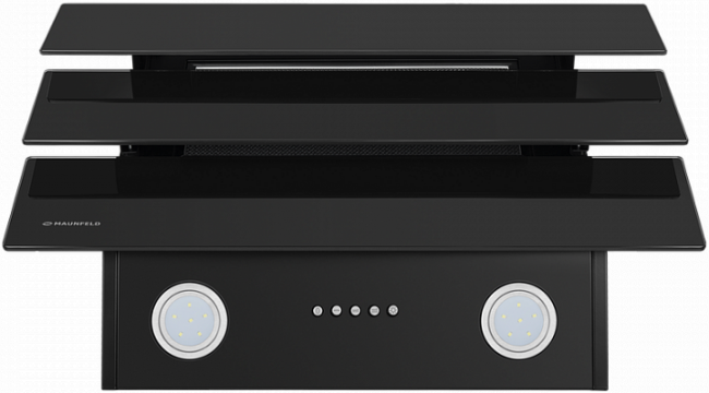 ВЫТЯЖКА MAUNFELD Maunfeld CASCADA PUSH 60 Glass Black — для бизнеса и офиса