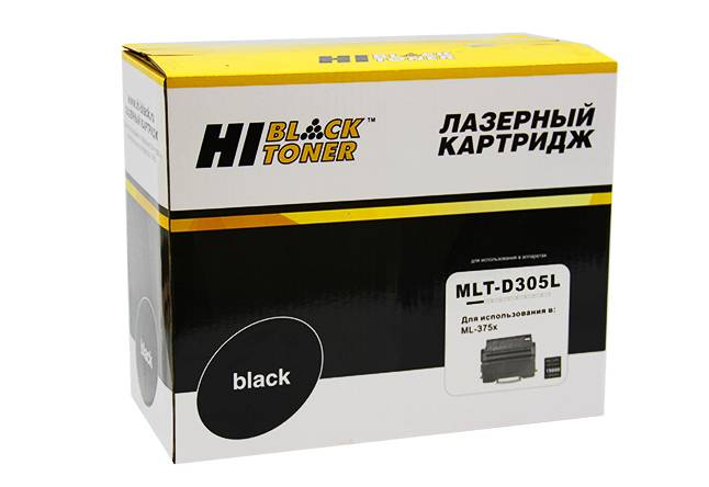 Картридж Hi-Black (HB-MLT-D305L) для Samsung ML-3750ND, 15K — для бизнеса и офиса