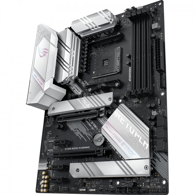 Материнская плата ASUS ROG STRIX B550-A GAMING (90MB15J0-M0EAY0) — для бизнеса и офиса Материнская плата ASUS ROG STRIX B550-A GAMING (90MB15J0-M0EAY0) — для бизнеса и офиса