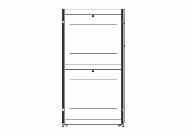 Шкаф Systeme Electric, серия Uniprom, 48U-600/1200, боковые панели 4шт, черный SYSTEME ELECTRIC UR3307 — для бизнеса и офиса Шкаф Systeme Electric, серия Uniprom, 48U-600/1200, боковые панели 4шт, черный SYSTEME ELECTRIC UR3307 — для бизнеса и офиса