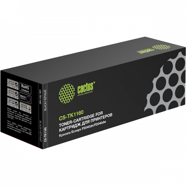 - Cactus CS-TK1160 — для бизнеса и офиса
