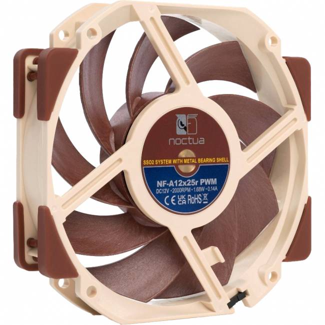 Кулер для корпуса Noctua NF-A12x25r PWM — для бизнеса и офиса