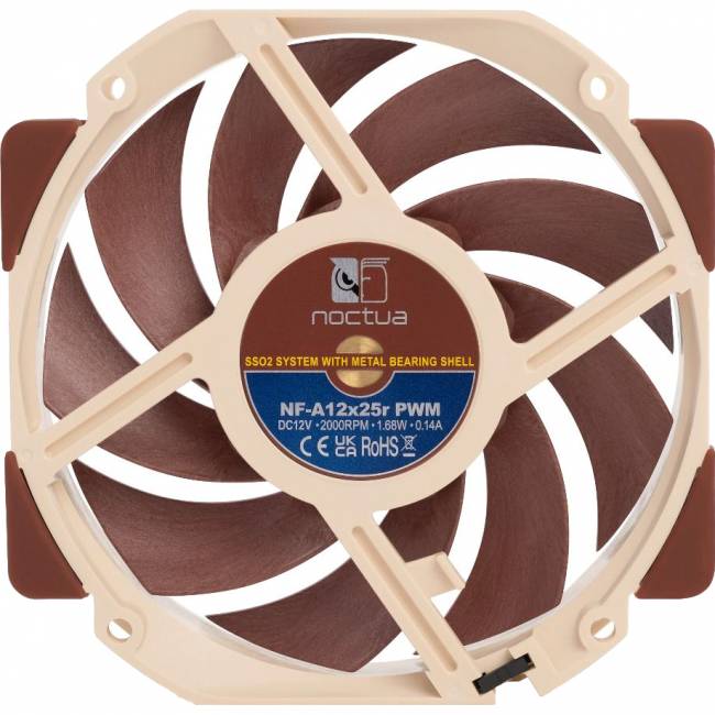 Кулер для корпуса Noctua NF-A12x25r PWM — для бизнеса и офиса
