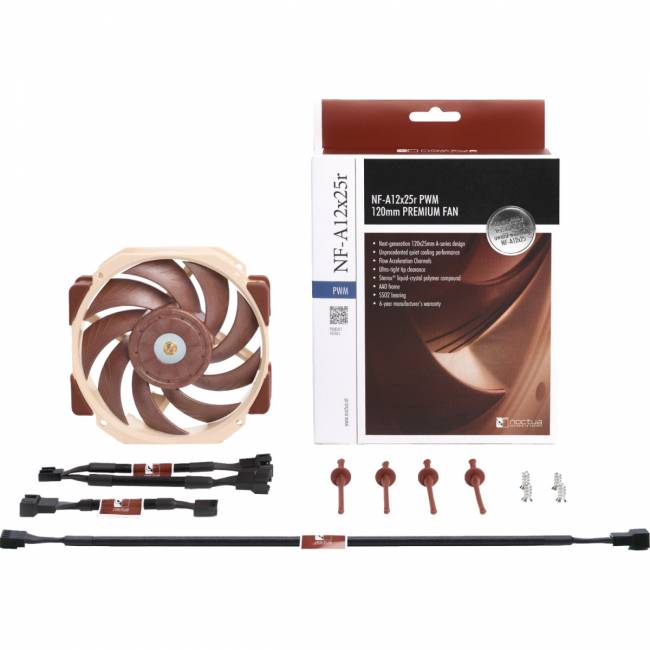 Кулер для корпуса Noctua NF-A12x25r PWM — для бизнеса и офиса