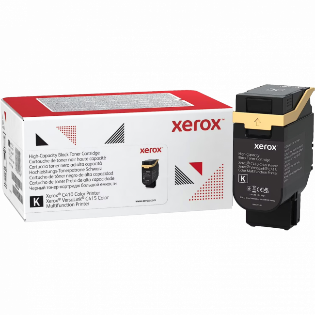 Тонер картридж большой емкости, черный Xerox VLC410/415 (10500 страниц) Xerox 006R04764 — для бизнеса и офиса