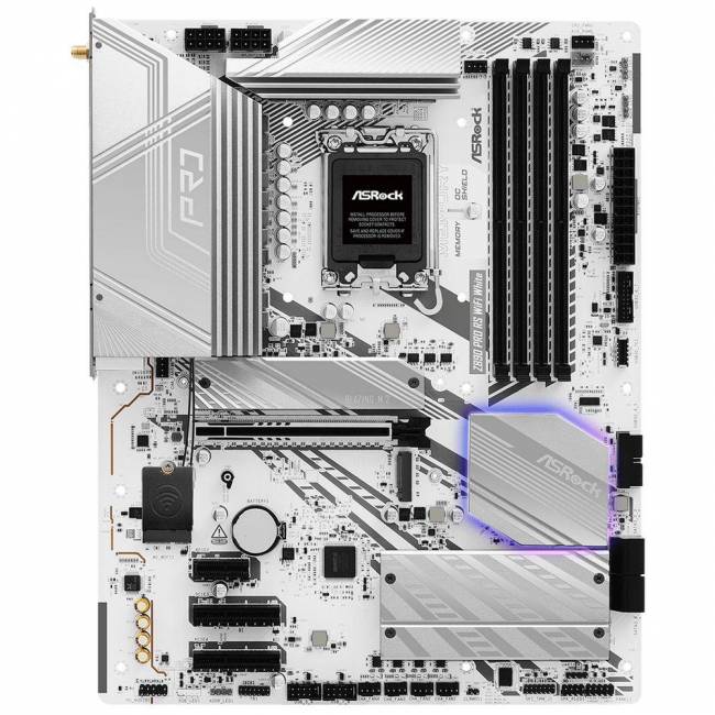 Материнская плата ASRock Z890 PRO RS WIFI WHITE — для бизнеса и офиса