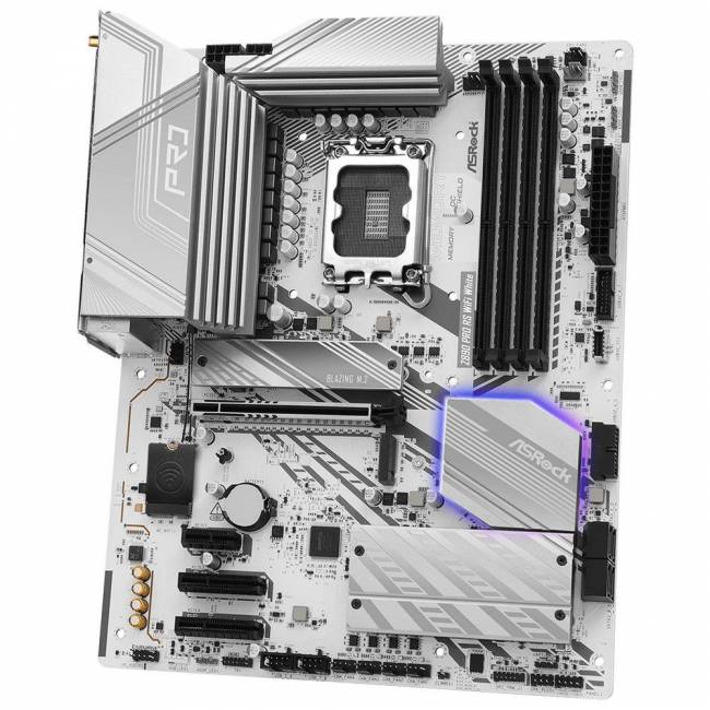 Материнская плата ASRock Z890 PRO RS WIFI WHITE — для бизнеса и офиса