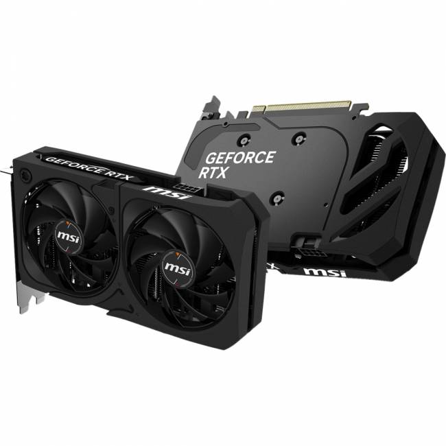 Видеокарта MSI GeForce RTX 5060 8G SHADOW 2X — для бизнеса и офиса Видеокарта MSI GeForce RTX 5060 8G SHADOW 2X — для бизнеса и офиса