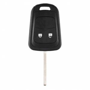 Корпус ключа CHEVROLET, OPEL 2 кнопки OP-11 HU100