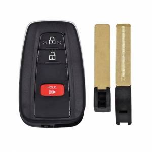 Корпус смарт ключа TOYOTA 2+1 кнопки + вставка TOY48
