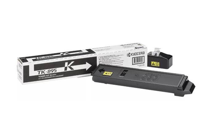 Картридж TK-895K Kyocera FS-C8020MFP/C8025MFP/C8520MFP/C8525MFP, 12К (O) чёрный 1T02K00NL0 — для бизнеса и офиса