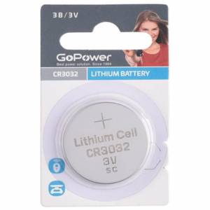 Э\п GoPower CR3032 Lithium 3V BL1