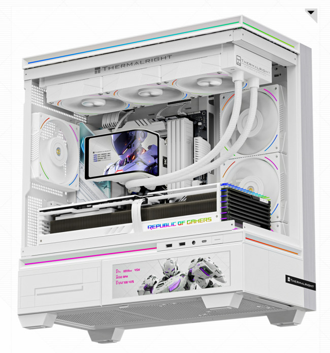 Водяное охлаждение для процессора Thermalright Wonder Vision 360 Turbo White — для бизнеса и офиса
