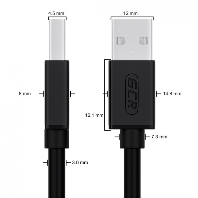 Greenconnect Кабель 3.0m USB 2.0, AM/mini 5P, черный, 28/28 AWG, экран, армированный, морозостойкий, GCR-UM2M5P-BB2S-3.0m Greenconnect USB 2.0 Type-AM - miniUSB 3м — для бизнеса и офиса