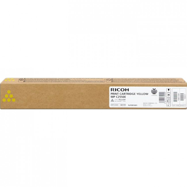 MP C2550E Тонер-картридж жёлтый Ricoh 842058, 842470