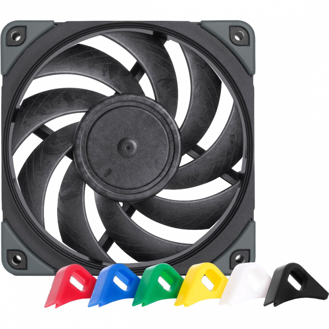 Кулер для корпуса Noctua NF-A12x25 PWM chromax.black.swap — для бизнеса и офиса