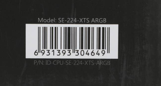 Устройство охлаждения(кулер) ID-COOLING SE-224-XTS ARGB — для бизнеса и офиса