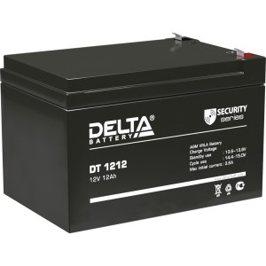 Аккумуляторная батарея Delta DT 1212 Аккумуляторная батарея Delta DT 1212