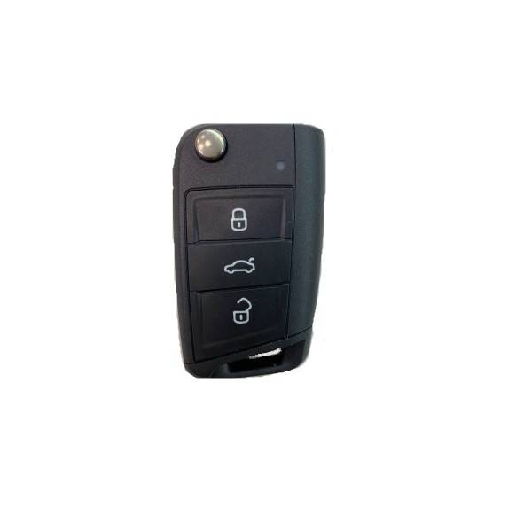 Ключ выкидной VOLKSWAGEN Tiguan 2017+ MQB48 433 MHz ASK HU162 — для бизнеса и офиса