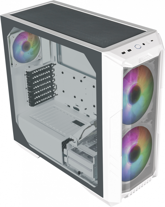 Корпус без блока питания Cooler Master MasterCase HAF 500P — для бизнеса и офиса Корпус без блока питания Cooler Master MasterCase HAF 500P — для бизнеса и офиса