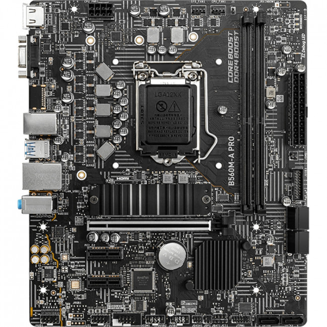 Материнская плата MSI B560M-A PRO — для бизнеса и офиса