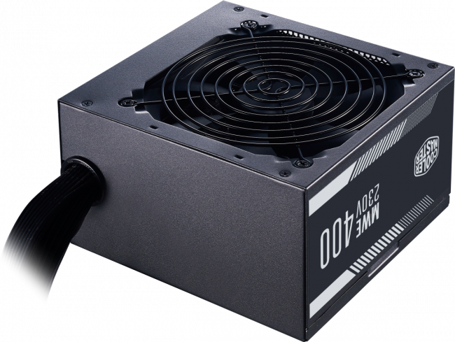Блок питания 400 Ватт Cooler Master MWE 400W White 230V - V2 — для бизнеса и офиса
