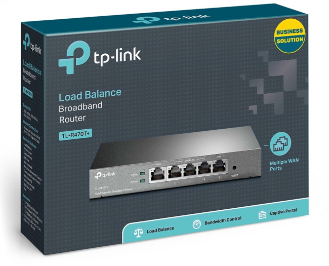 Маршрутизатор Маршрутизатор  TP-Link TL-R470T+