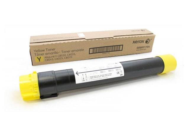 Тонер-картридж XEROX AltaLink C8030/35/45/55/70, 15К (O) жёлтый 006R01704 — для бизнеса и офиса