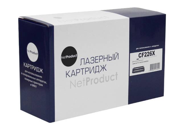 Картридж NetProduct (N-CF226X/CRG-052H) для HP LJ Pro M402/M426/LBP-212dw/214dw, 9,2K — для бизнеса и офиса