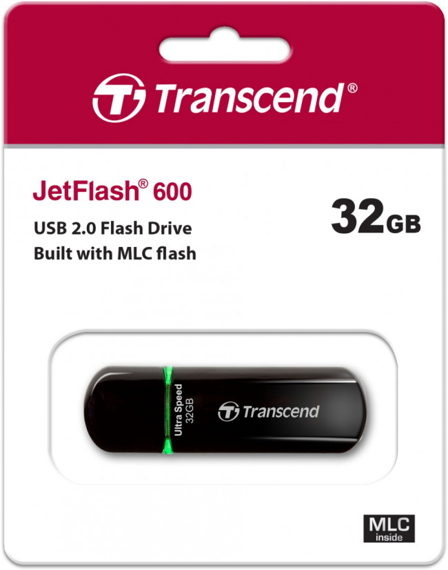 Флеш-накопитель Transcend JetFlash 600 — для бизнеса и офиса Флеш-накопитель Transcend JetFlash 600 — для бизнеса и офиса