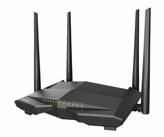 Гигабитный модем-маршрутизатор AX1500 Wi-Fi 6 Tenda V15 — для бизнеса и офиса