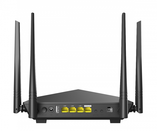 Гигабитный модем-маршрутизатор AX1500 Wi-Fi 6 Tenda V15 — для бизнеса и офиса
