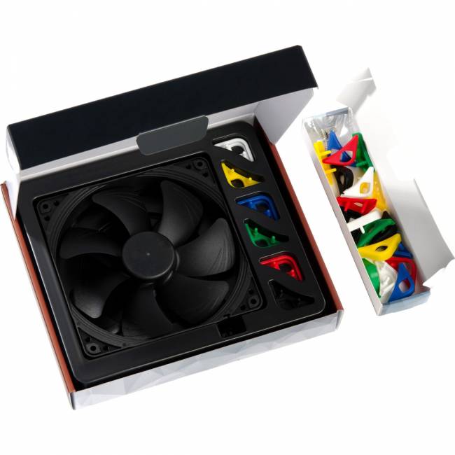 Кулер для корпуса Noctua NF-A14 PWM chromax.black.swap — для бизнеса и офиса Кулер для корпуса Noctua NF-A14 PWM chromax.black.swap — для бизнеса и офиса