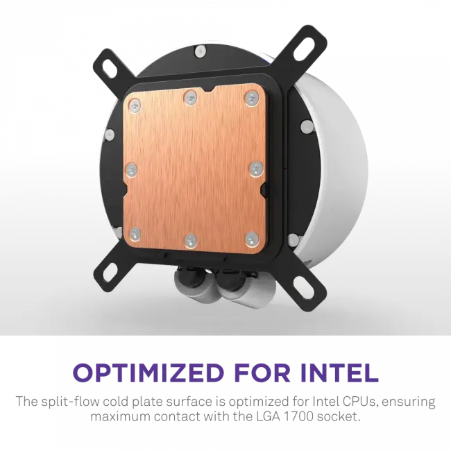 Система жидкостного охлаждения для ПК NZXT Kraken Elite 420 RGB RL-KR42E-W2 — для бизнеса и офиса