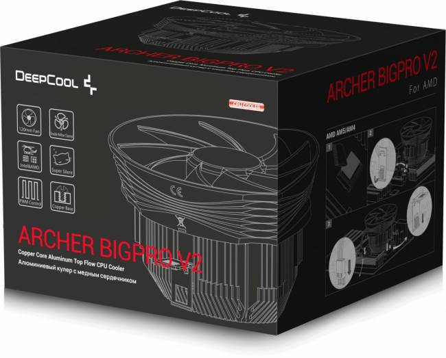Устройство охлаждения(кулер) Deepcool G-U-ARCHER-ARNNNN-G-3 — для бизнеса и офиса