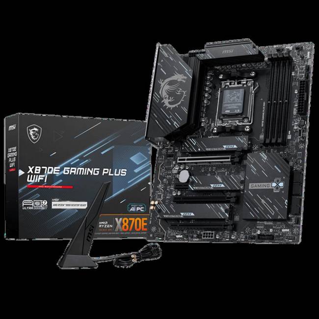 Материнская плата MSI X870E GAMING PLUS WIFI — для бизнеса и офиса