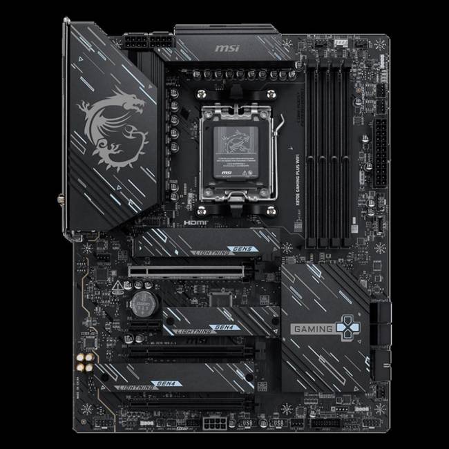 Материнская плата MSI X870E GAMING PLUS WIFI — для бизнеса и офиса