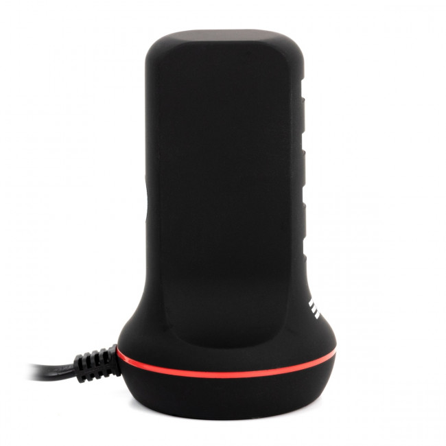 Универсальная сетевая  зарядка STM U4 , 4*USB черная STM U4 — для бизнеса и офиса