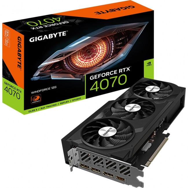 Видеокарта Gigabyte GV-N4070WF3-12GD — для бизнеса и офиса
